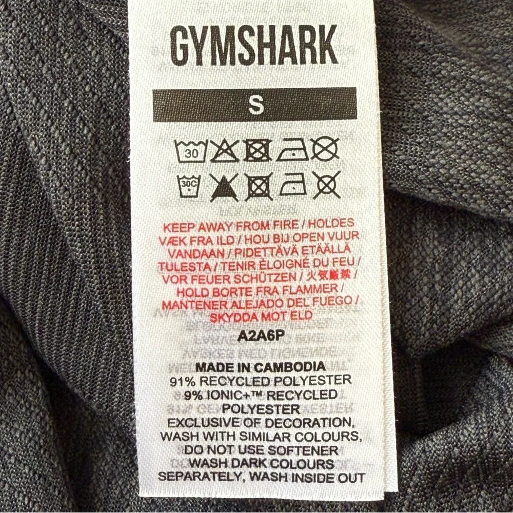 Gymshark Apex Mesh Tee Size Small - Picture 8 of 10